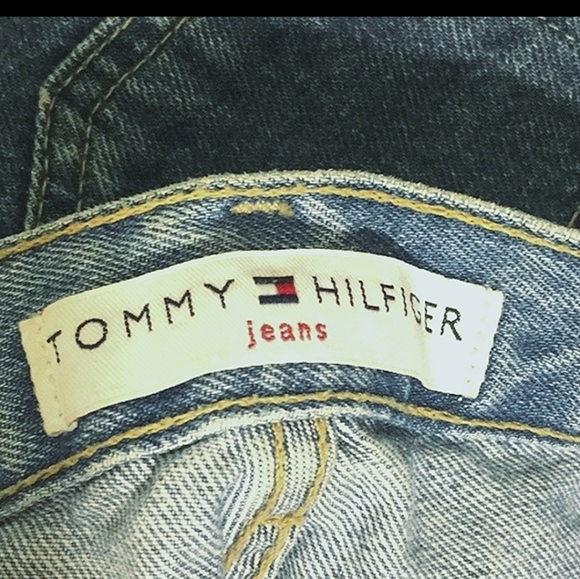 6 90s Vintage Highwaisted TOMMY H Boyfrien… - Picture 6 of 8